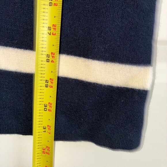 Rag & Bone Polo Sweater Dress Women’s Size Small S/P Merino Wool Striped Sleeve - Picture 4 of 6